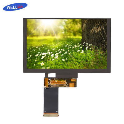 Normally Black IPS LCD Display 5 Inch LCD Module ST7262 Driver lC