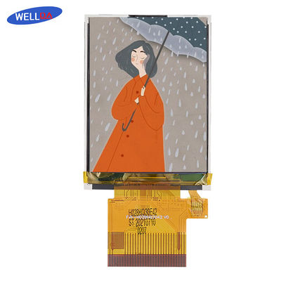 Normally White TN LCD Display 2.8'' ST7789 Driver IC With 4 LEDs