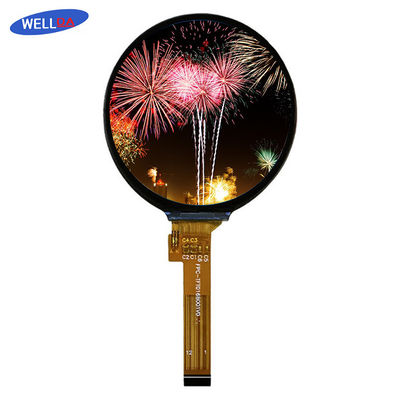 1.6 Inch Circular LCD Display RGB vertical stripe Color configuration