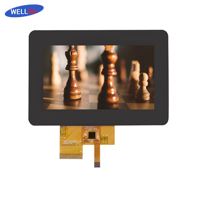 ROHS ISO9001 TFT LCD Display 24 Bit RGB Interface With CTP